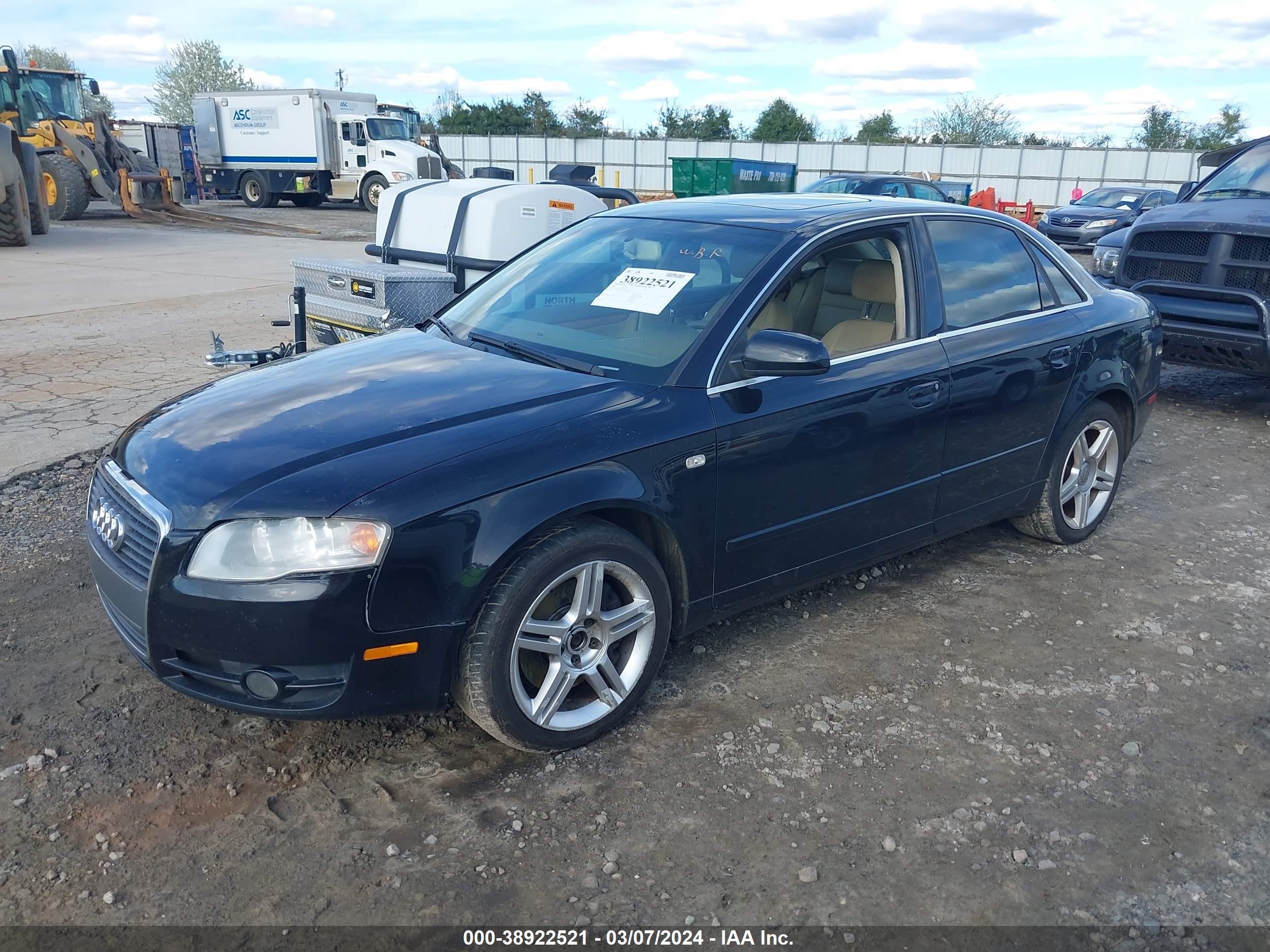 Photo 1 VIN: WAUDF78E07A080801 - AUDI A4 