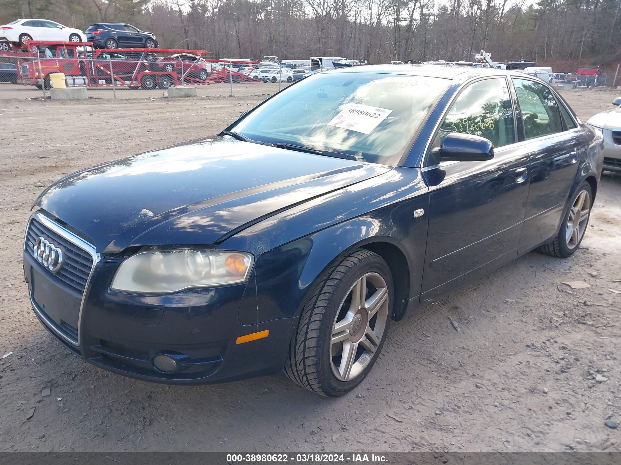 Photo 1 VIN: WAUDF78E17A035592 - AUDI A4 