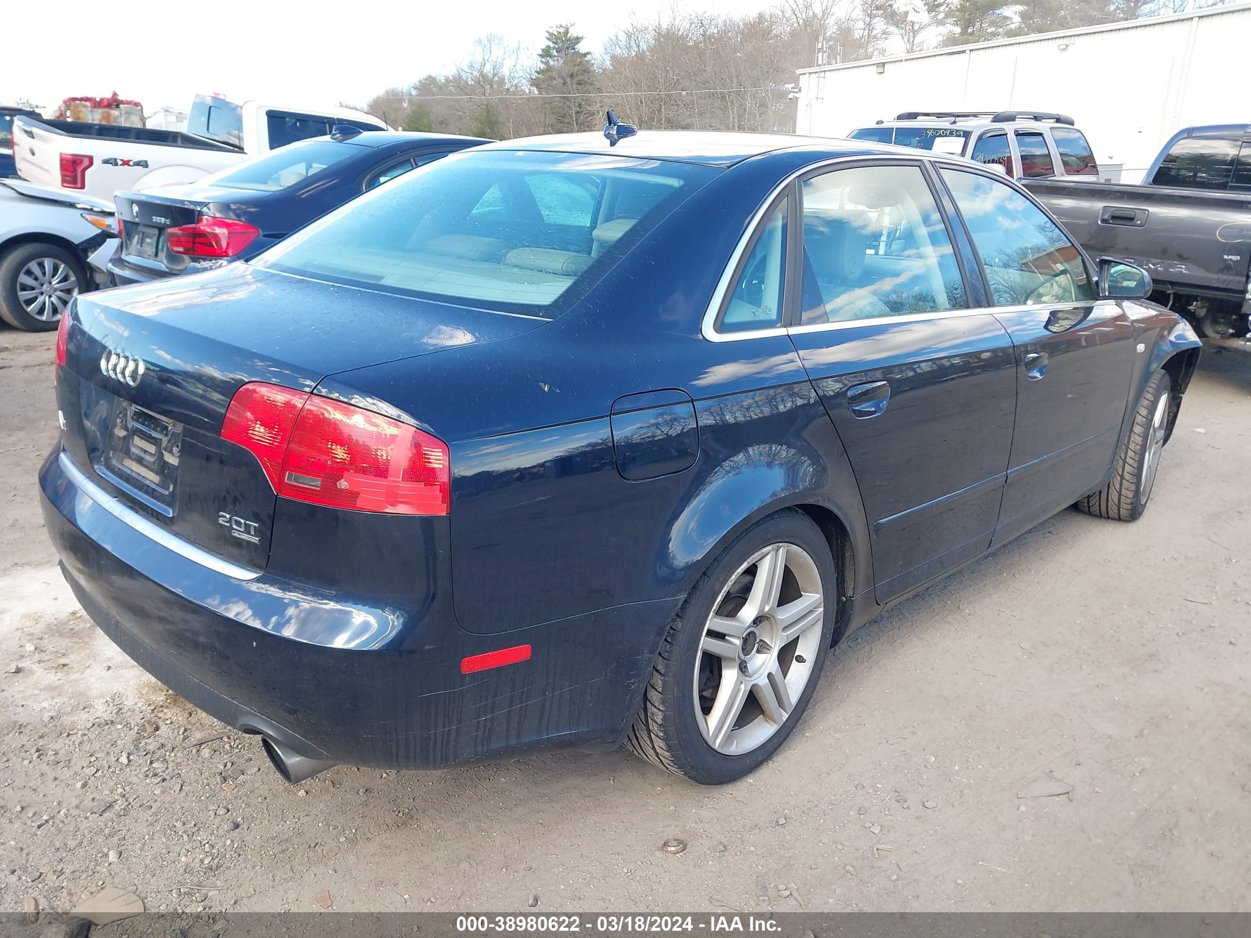 Photo 3 VIN: WAUDF78E17A035592 - AUDI A4 