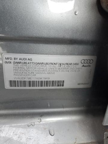 Photo 11 VIN: WAUDF78E17A087949 - AUDI A4 