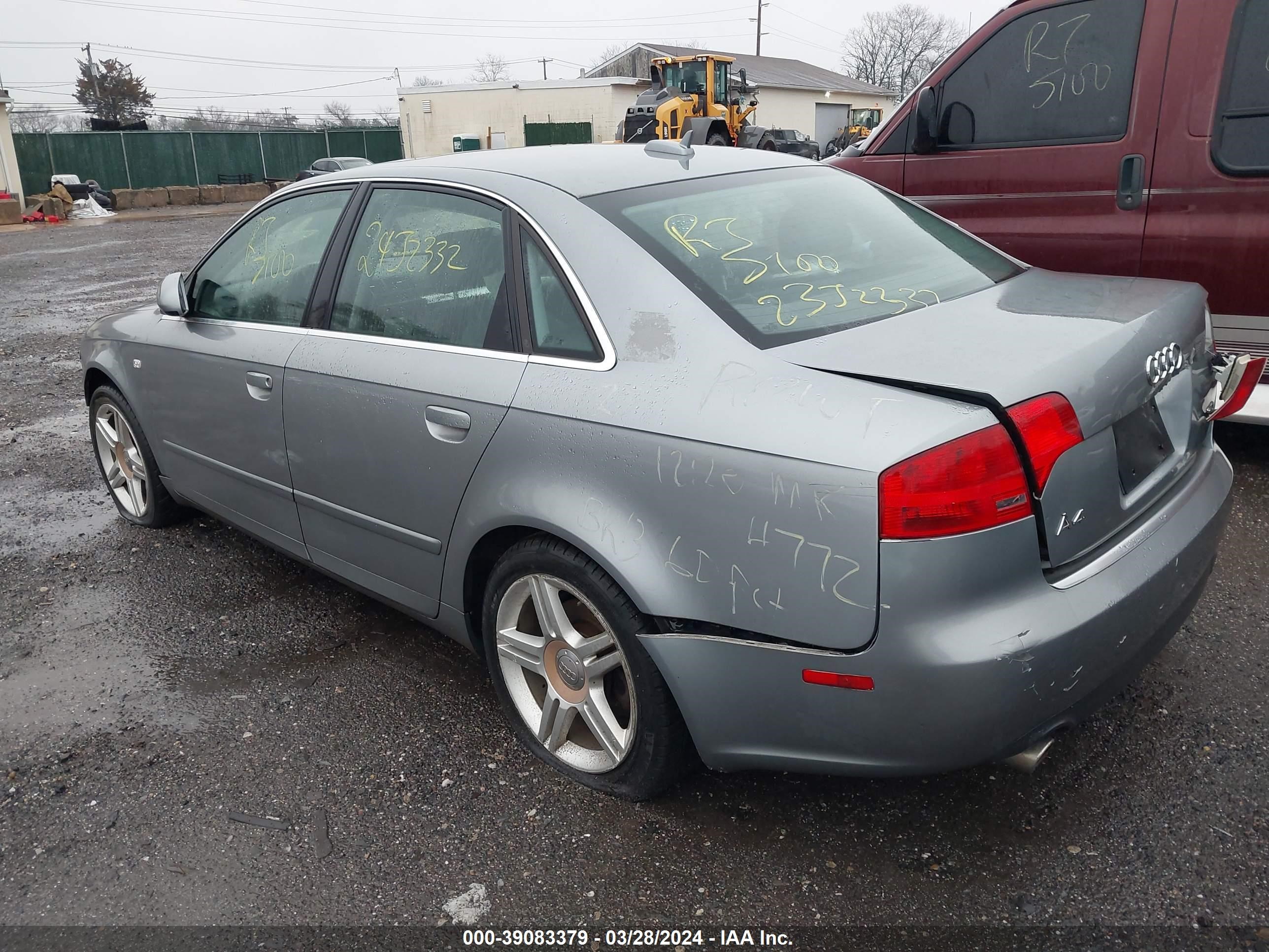 Photo 2 VIN: WAUDF78E36A137796 - AUDI A4 