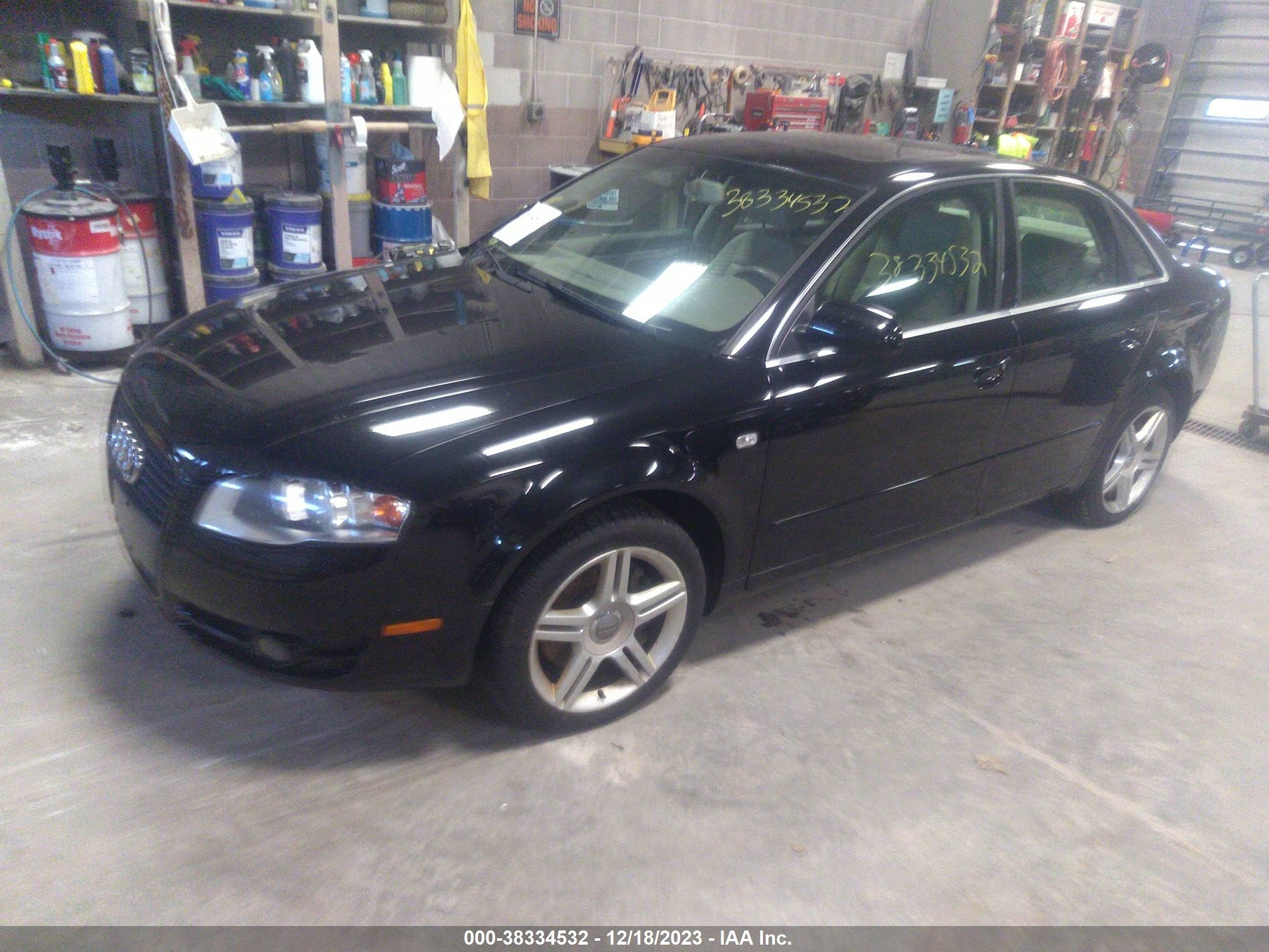 Photo 1 VIN: WAUDF78E37A225166 - AUDI A4 