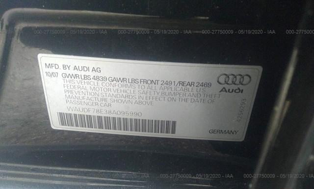 Photo 8 VIN: WAUDF78E38A095990 - AUDI A4 