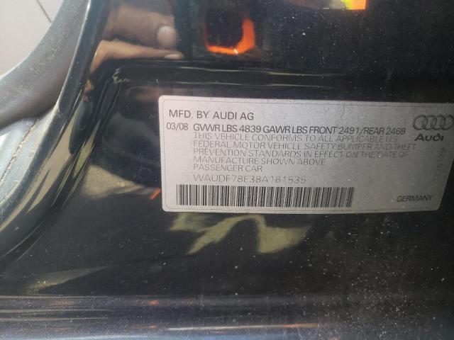 Photo 11 VIN: WAUDF78E38A161535 - AUDI A4 2.0T QU 