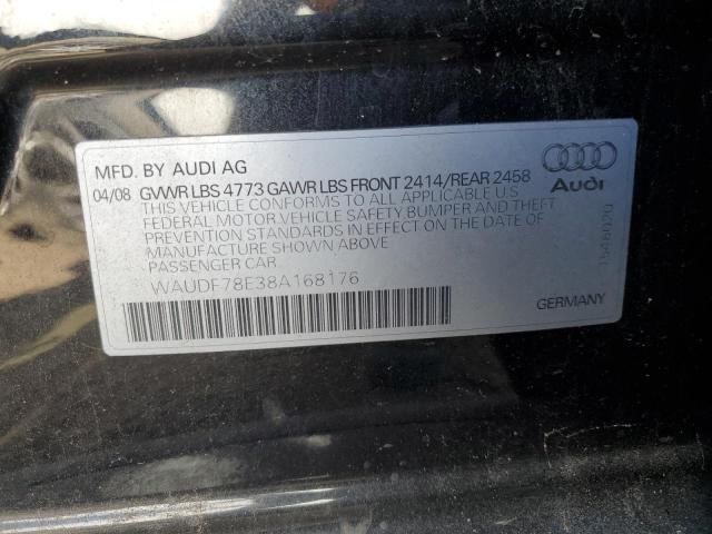 Photo 11 VIN: WAUDF78E38A168176 - AUDI A4 2.0T QU 