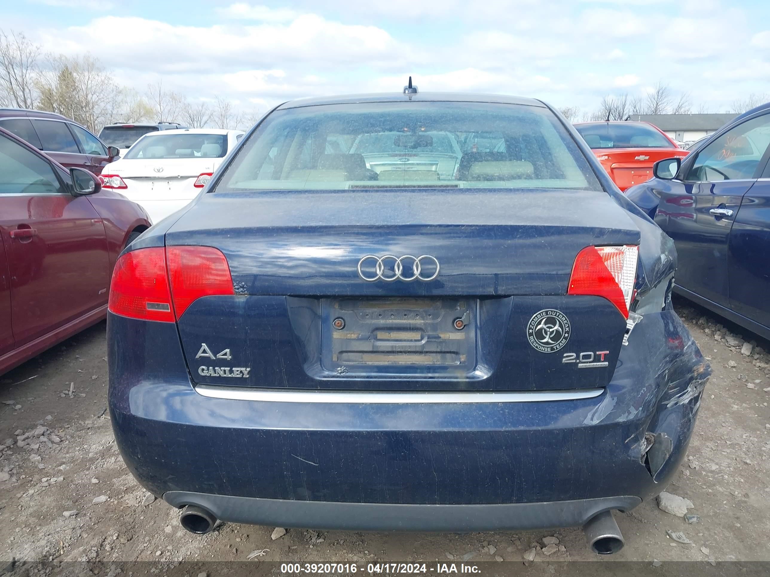 Photo 15 VIN: WAUDF78E46A144353 - AUDI A4 