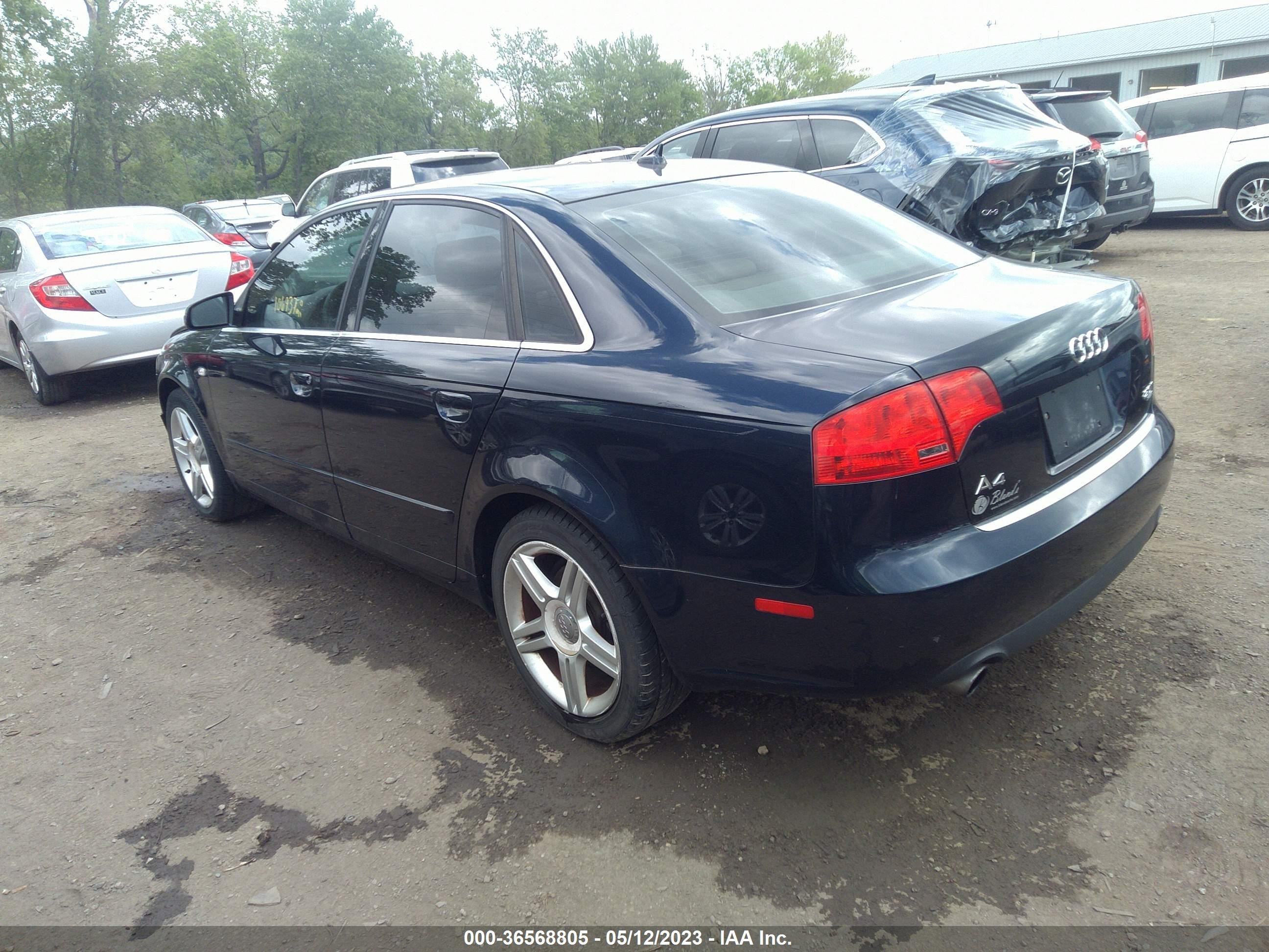 Photo 2 VIN: WAUDF78E47A060020 - AUDI A4 