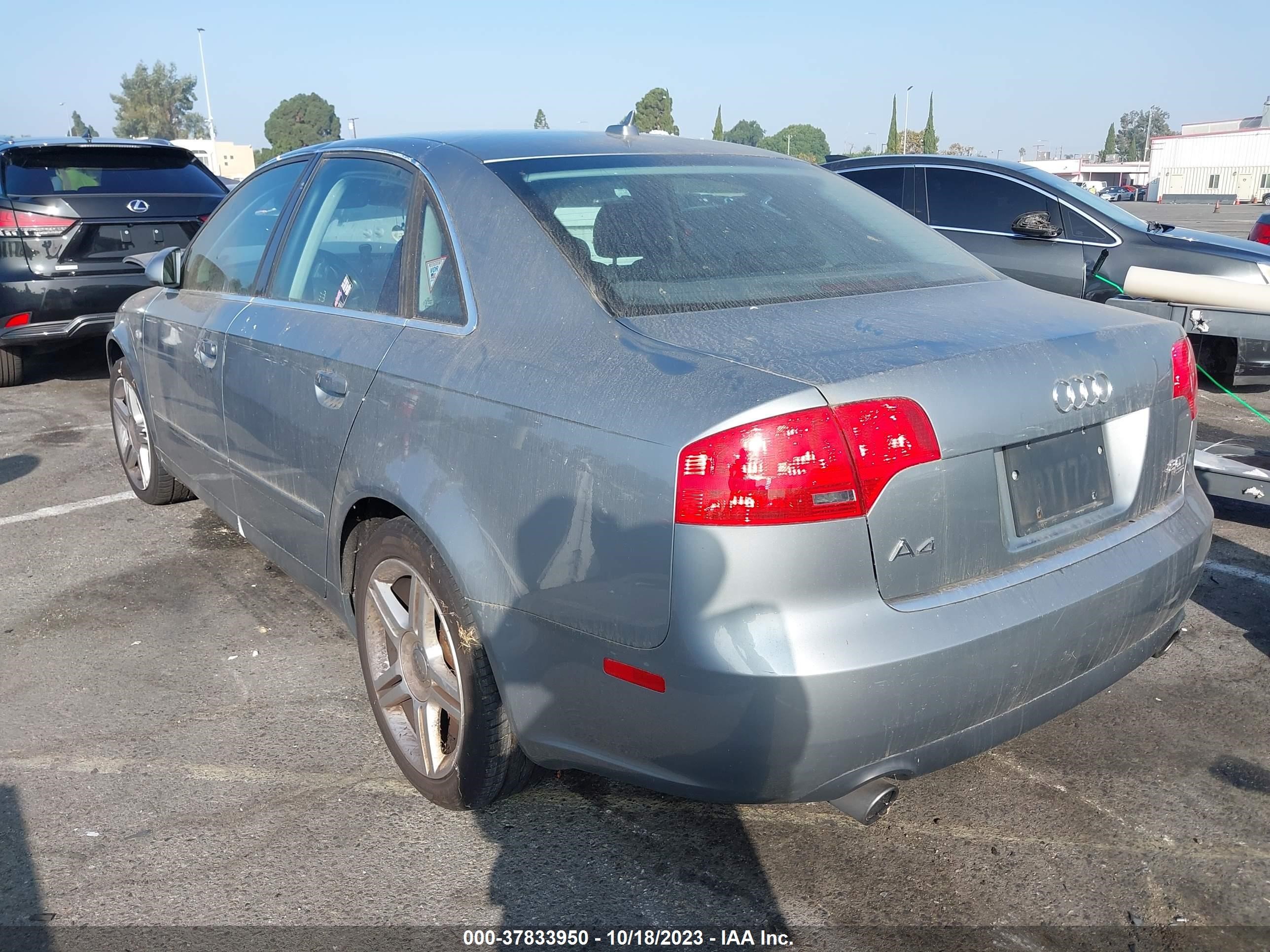 Photo 2 VIN: WAUDF78E47A282170 - AUDI A4 