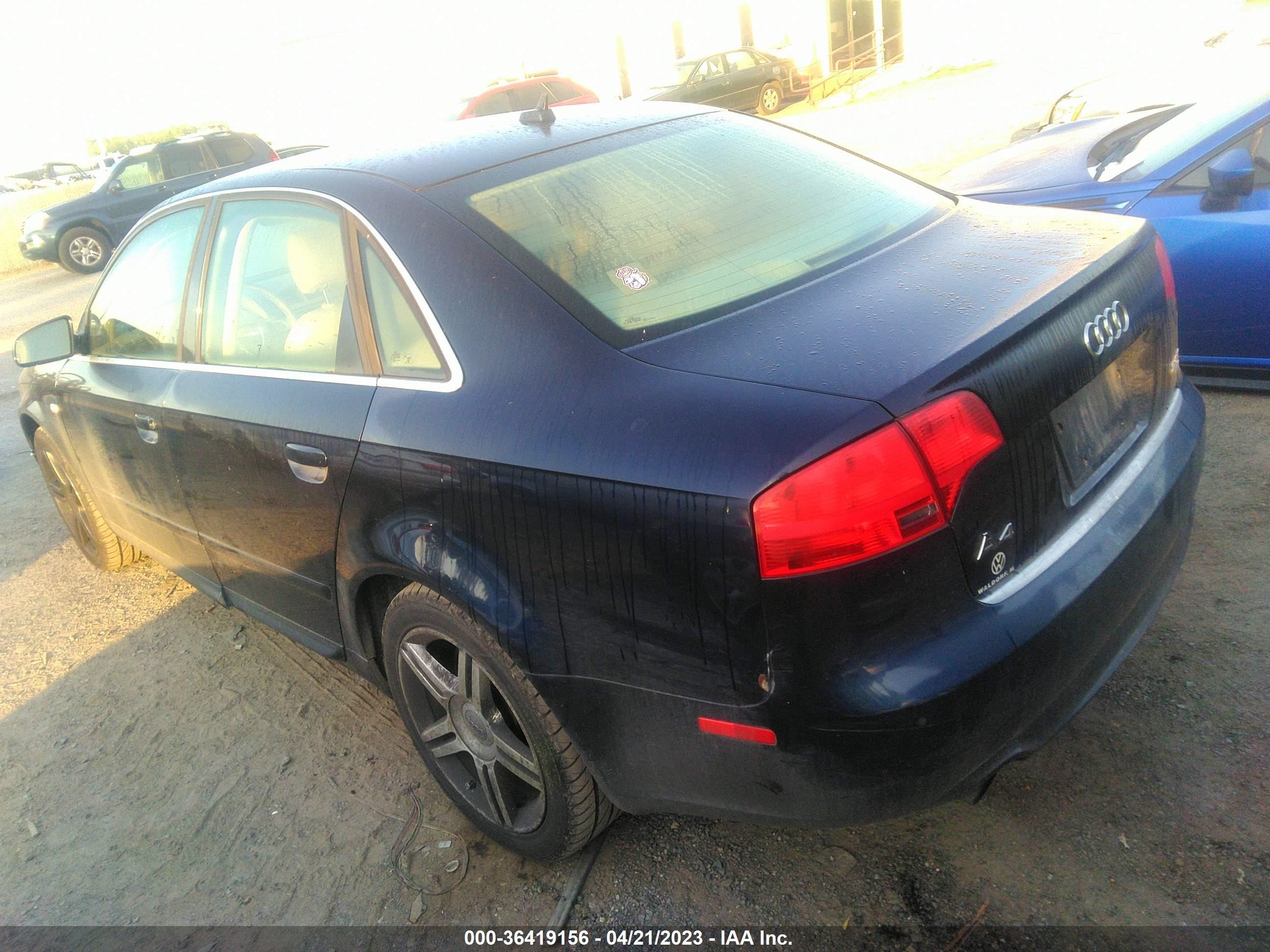 Photo 2 VIN: WAUDF78E48A048452 - AUDI A4 