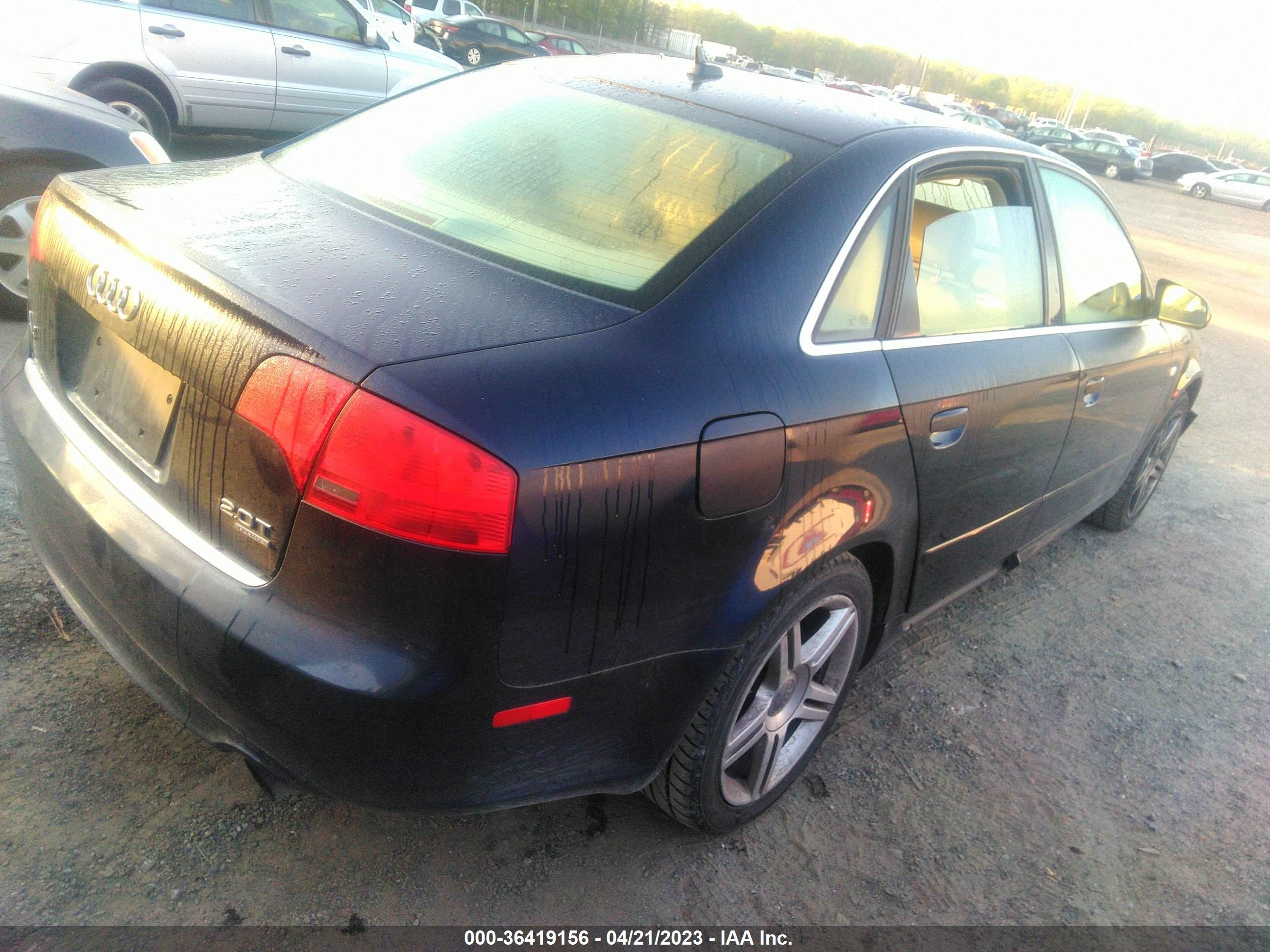 Photo 3 VIN: WAUDF78E48A048452 - AUDI A4 