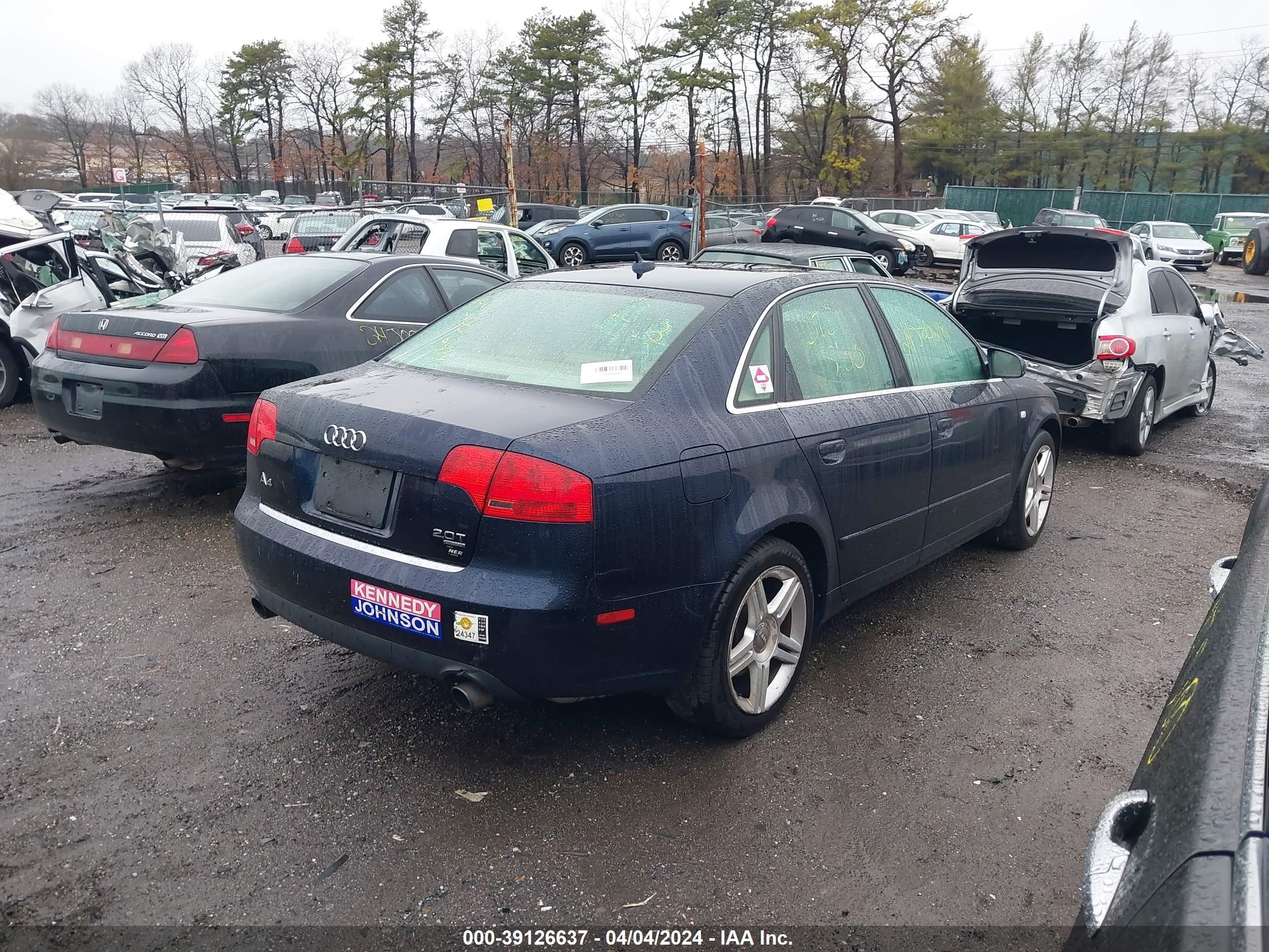 Photo 3 VIN: WAUDF78E57A054419 - AUDI A4 