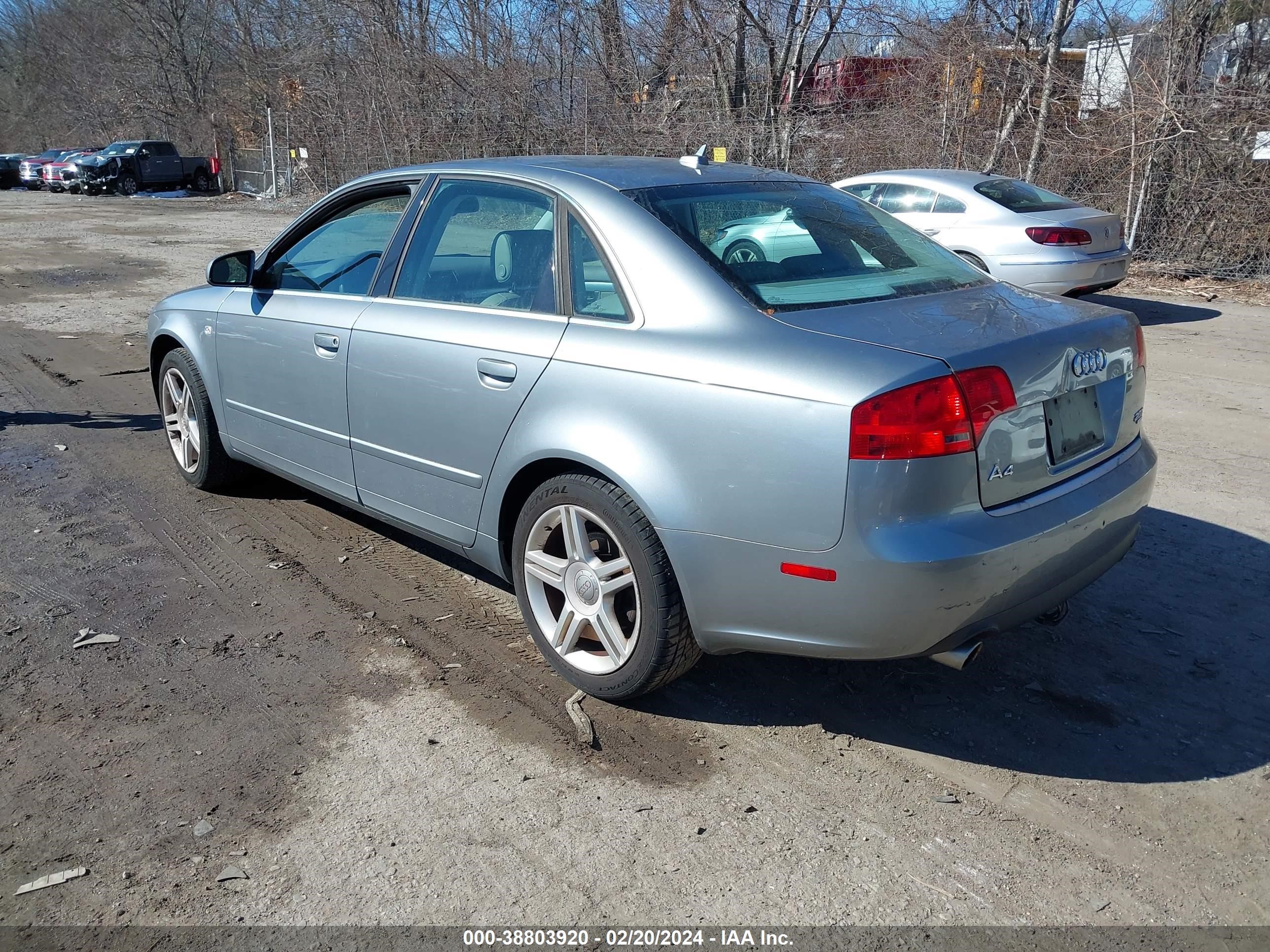 Photo 2 VIN: WAUDF78E67A041419 - AUDI A4 