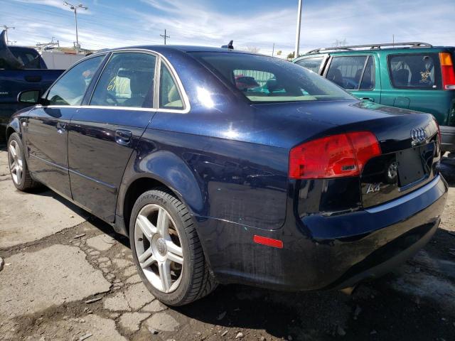 Photo 2 VIN: WAUDF78E67A108651 - AUDI A4 2.0T QU 