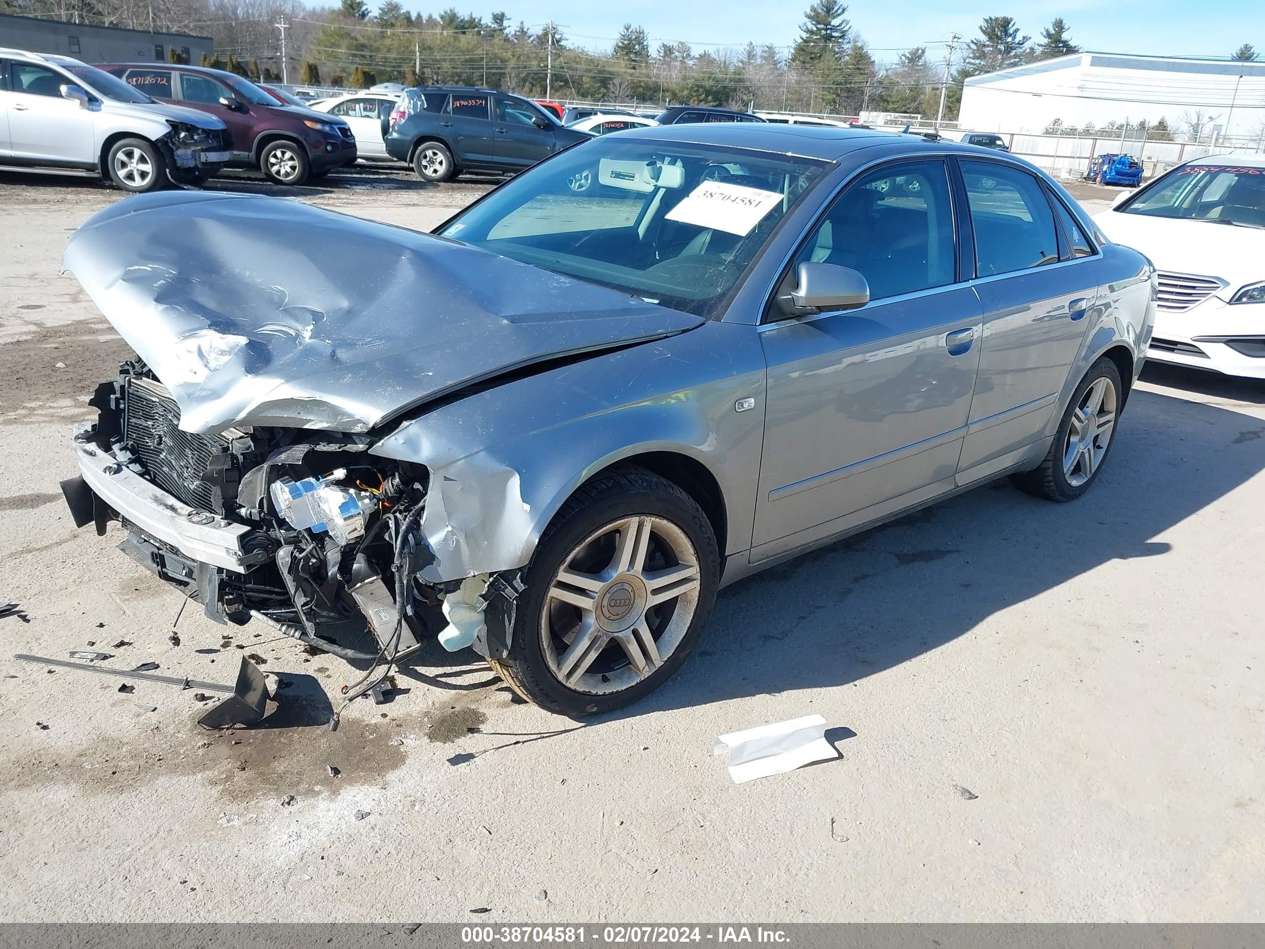 Photo 1 VIN: WAUDF78E67A109301 - AUDI A4 