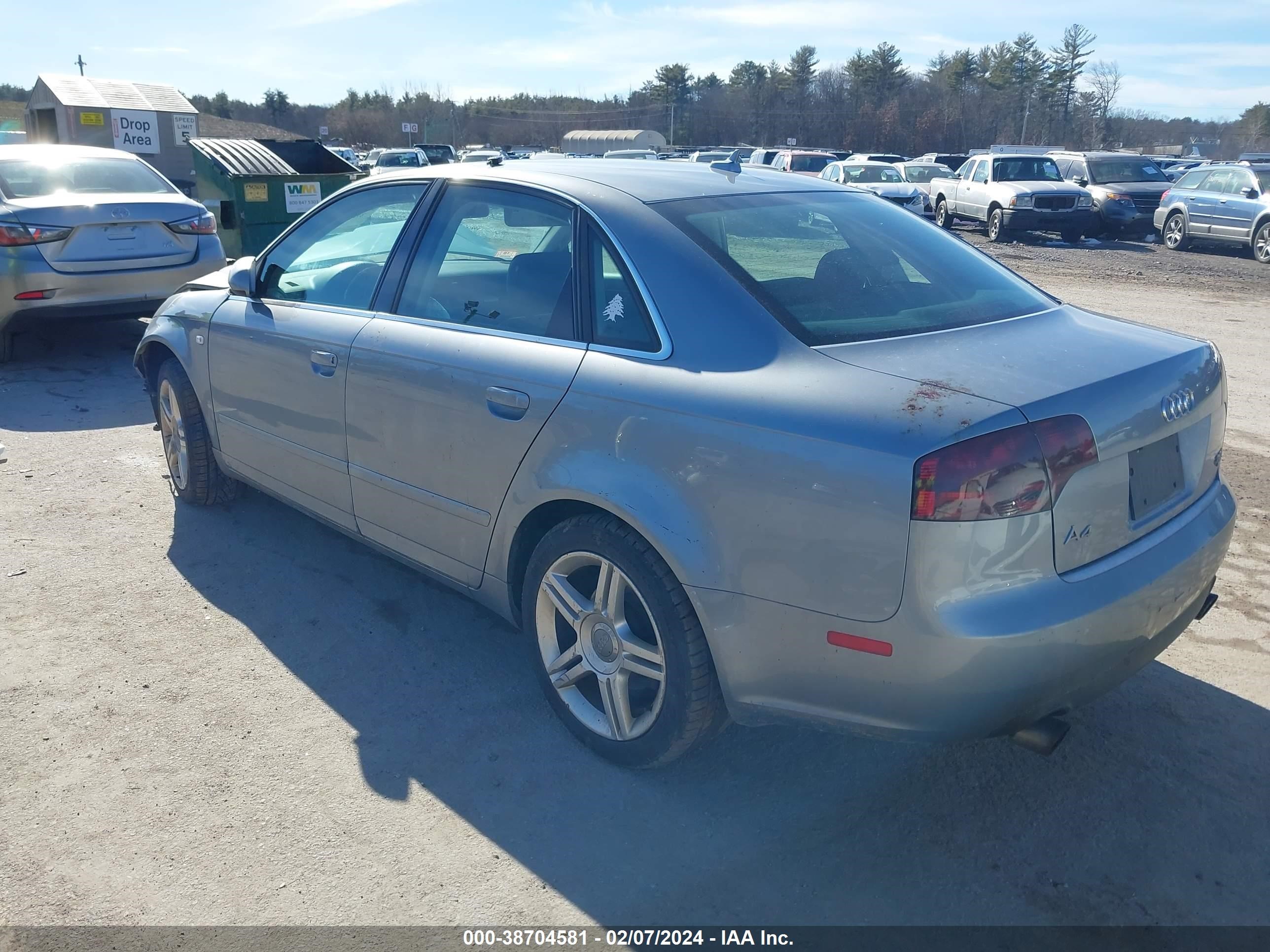 Photo 2 VIN: WAUDF78E67A109301 - AUDI A4 