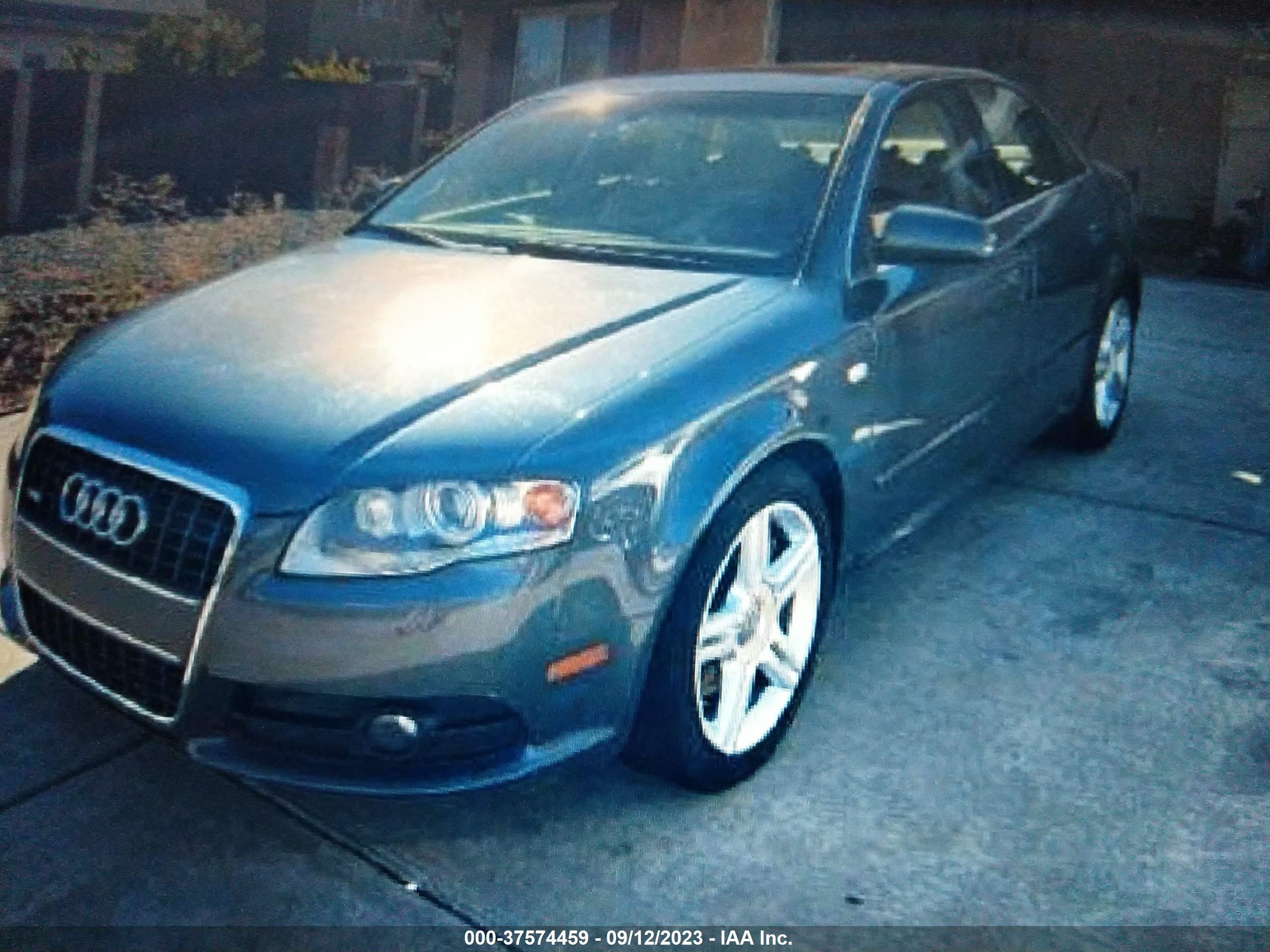 Photo 1 VIN: WAUDF78E68A078505 - AUDI A4 