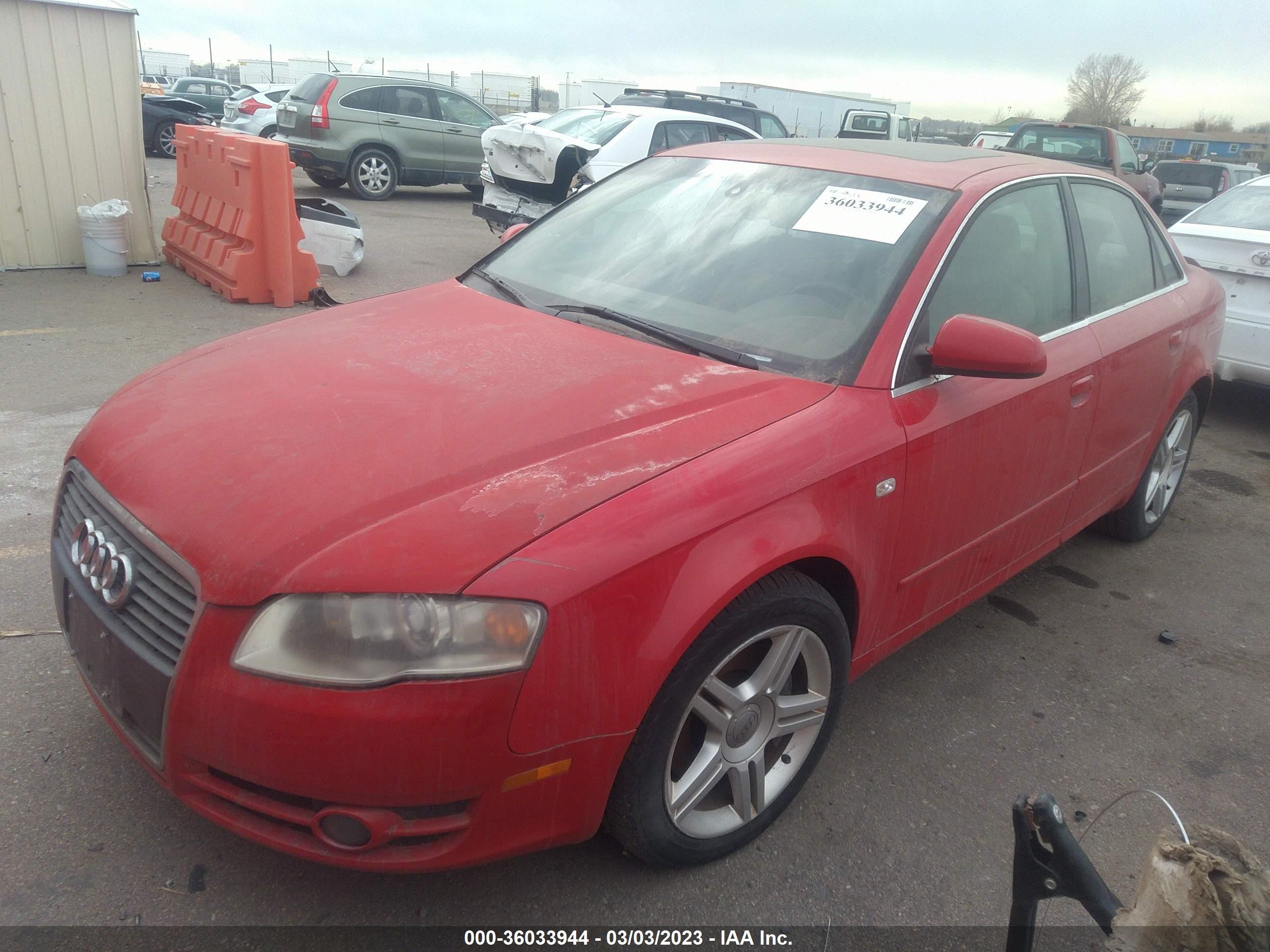 Photo 1 VIN: WAUDF78E77A081699 - AUDI A4 