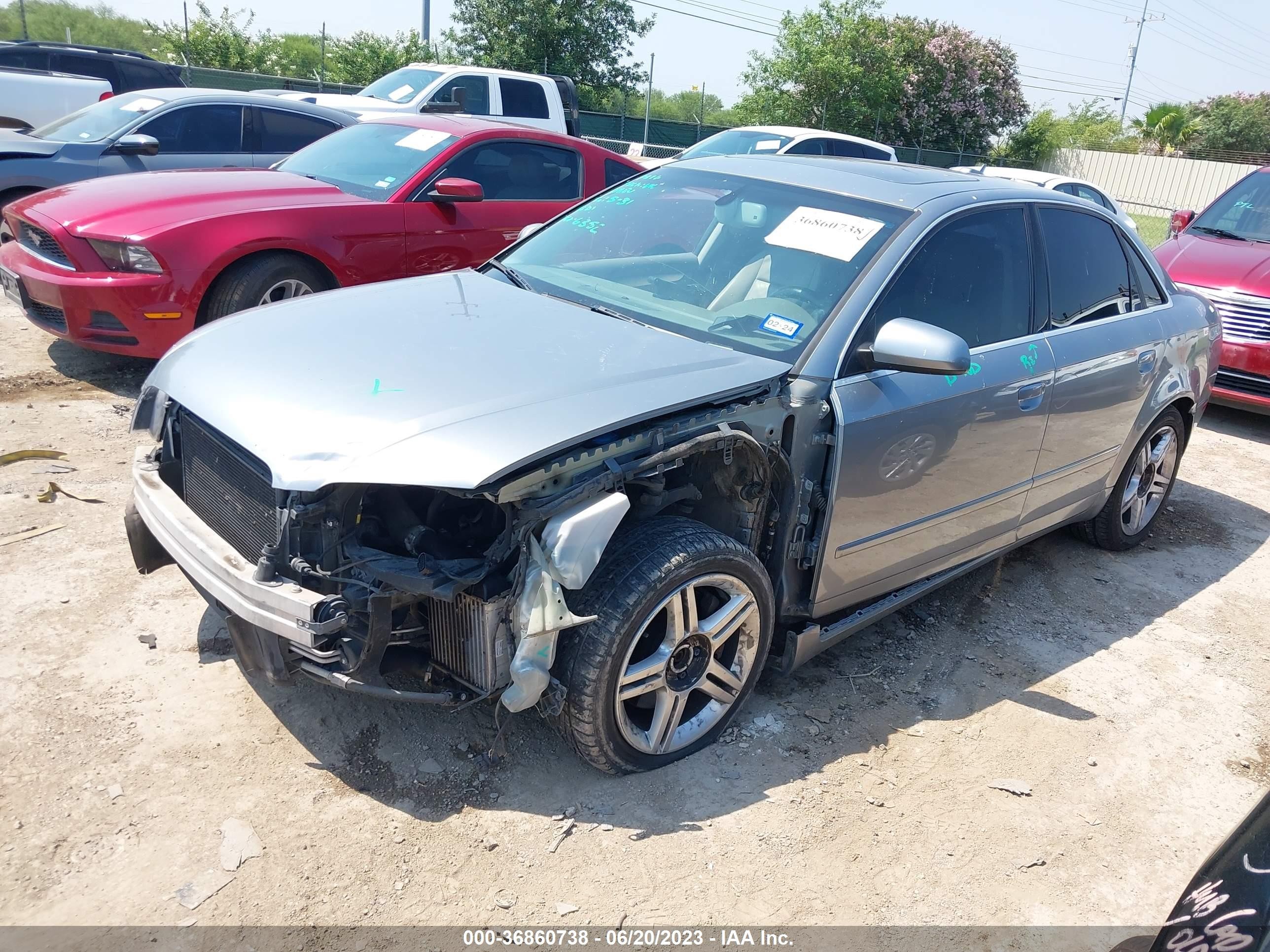 Photo 1 VIN: WAUDF78E86A225405 - AUDI A4 