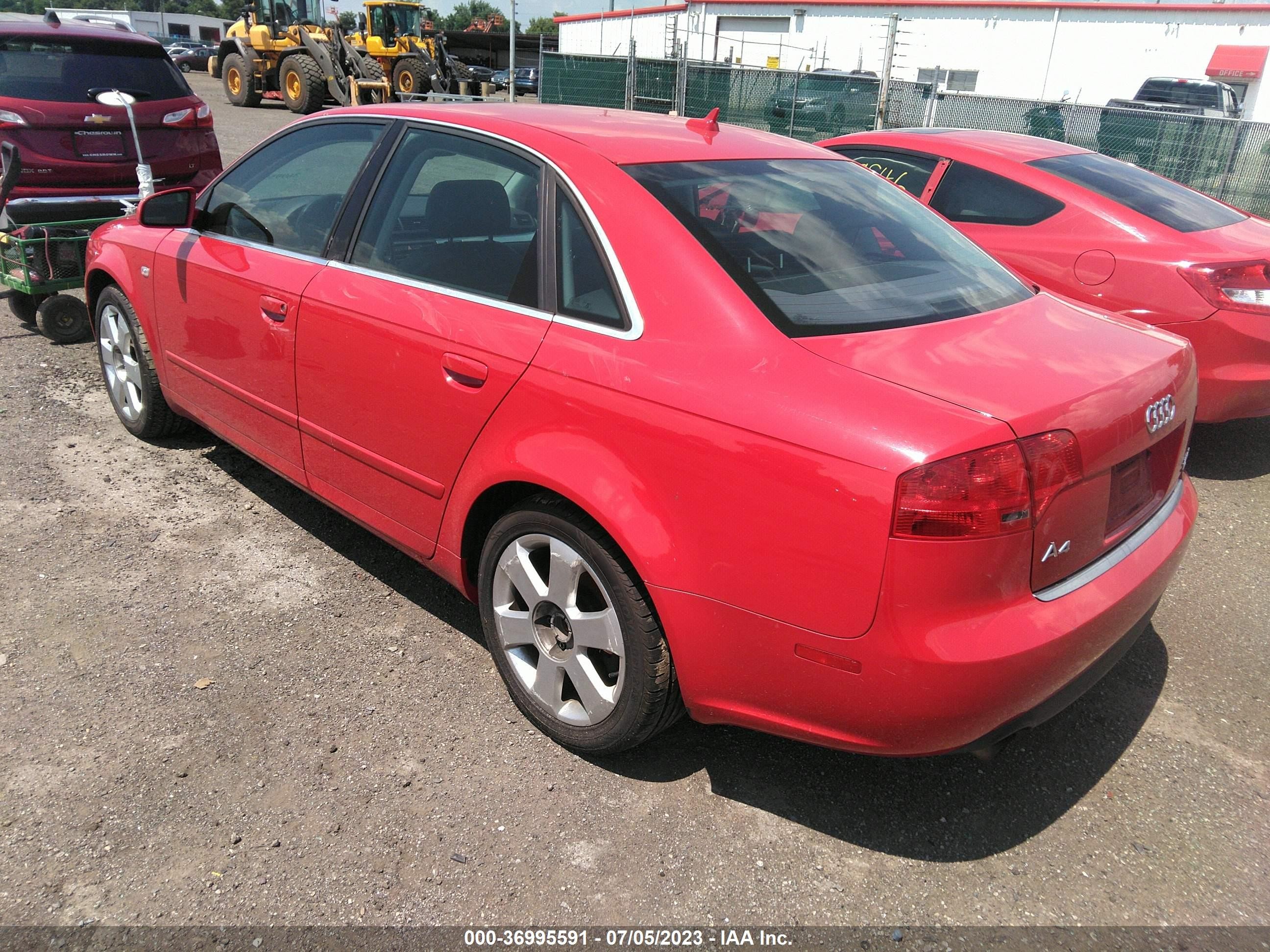 Photo 2 VIN: WAUDF78E87A121398 - AUDI A4 