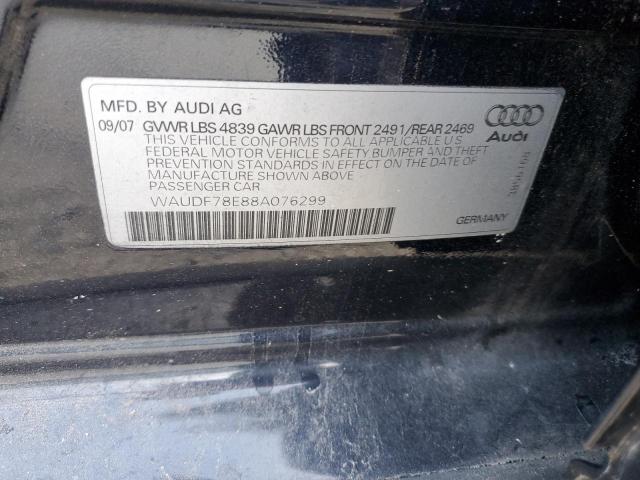 Photo 11 VIN: WAUDF78E88A076299 - AUDI A4 2.0T QU 