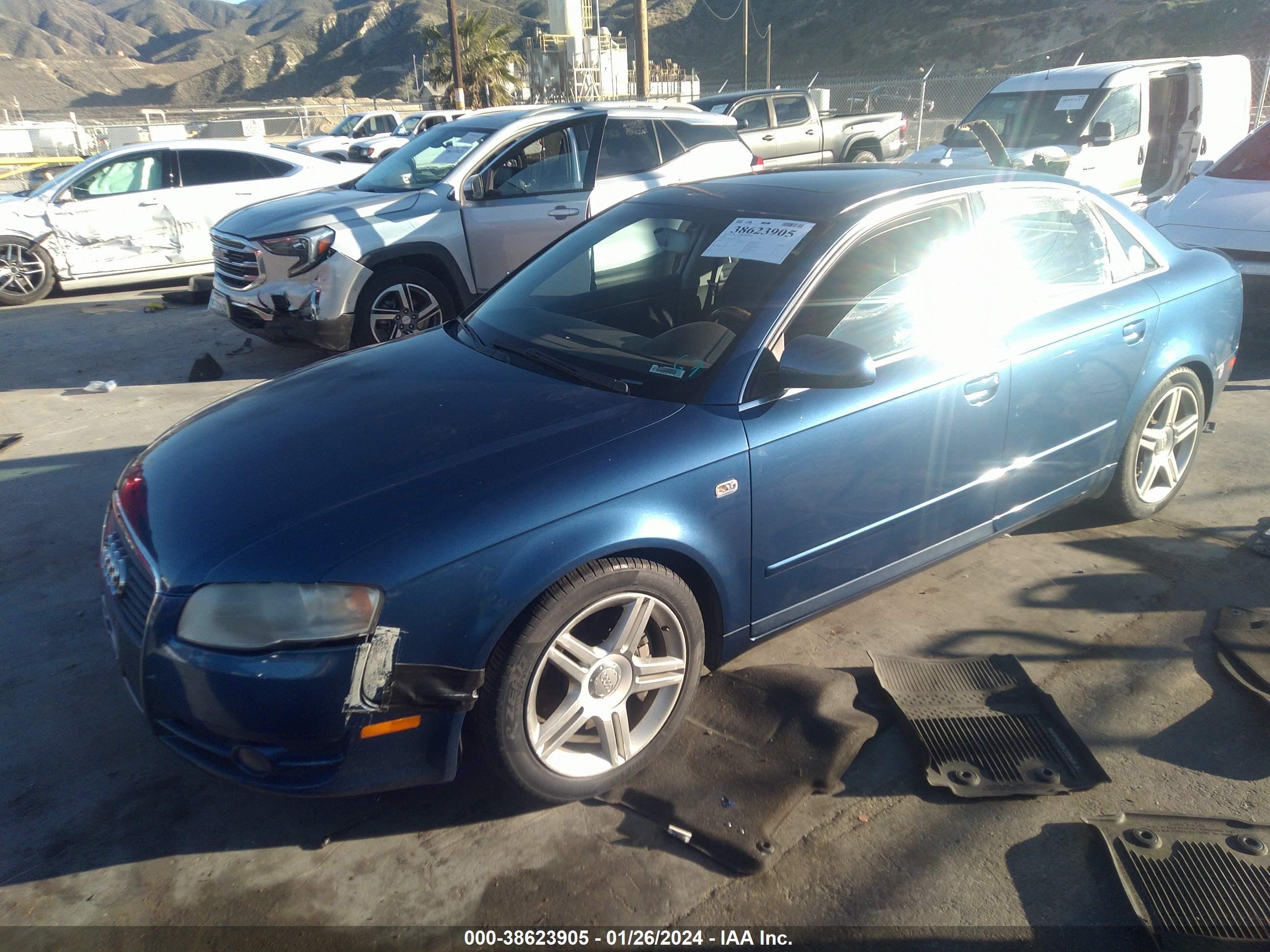 Photo 1 VIN: WAUDF78E97A193811 - AUDI A4 