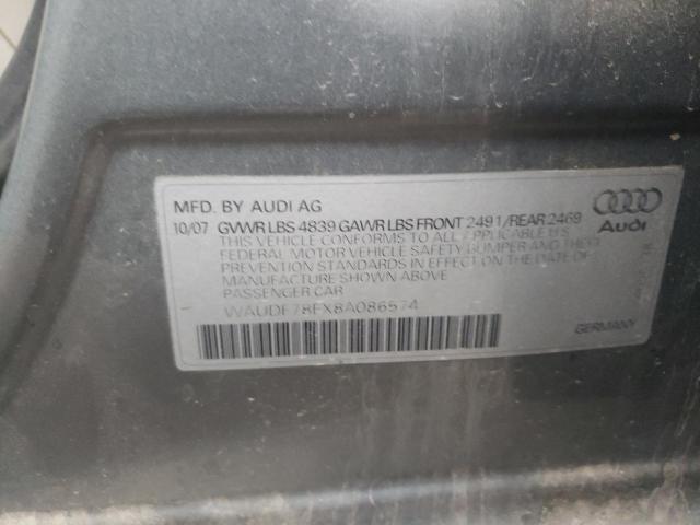 Photo 11 VIN: WAUDF78EX8A086574 - AUDI A4 