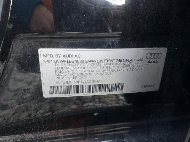 Photo 11 VIN: WAUDF78EX8A095985 - AUDI A4 2.0T QU 