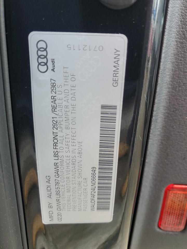 Photo 12 VIN: WAUDFAF24LN066649 - AUDI S6 