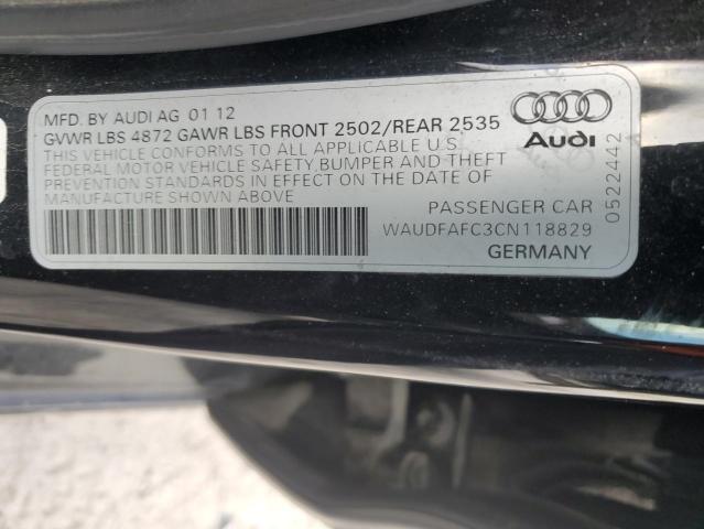 Photo 11 VIN: WAUDFAFC3CN118829 - AUDI A6 