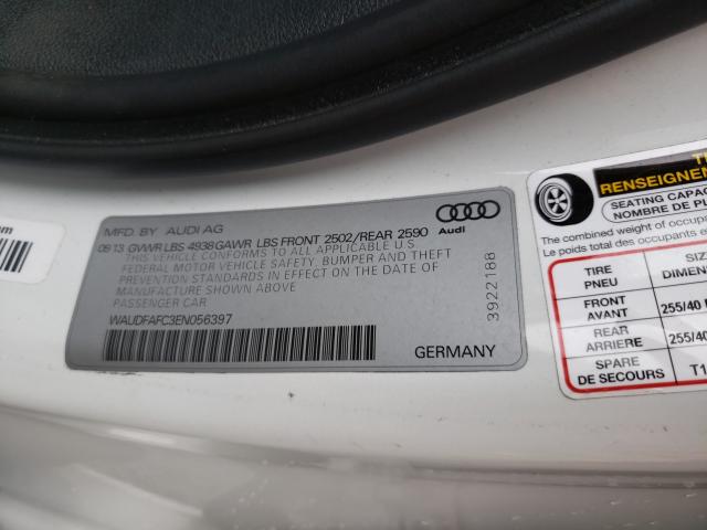 Photo 9 VIN: WAUDFAFC3EN056397 - AUDI A6 PREMIUM 