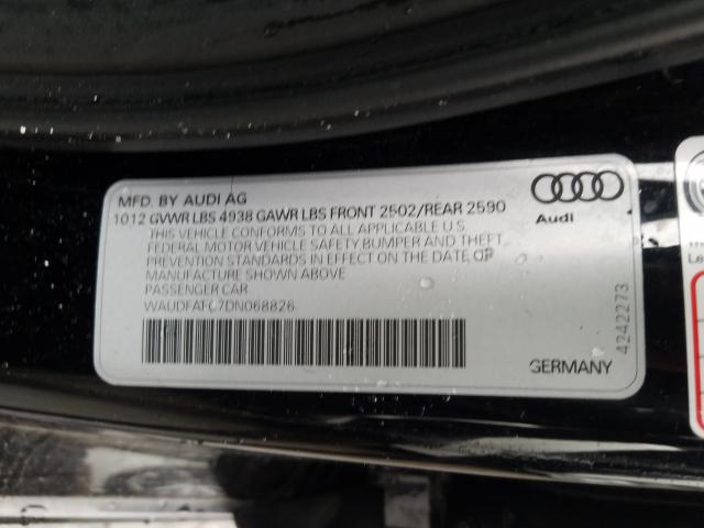 Photo 9 VIN: WAUDFAFC7DN068826 - AUDI A6 PREMIUM 