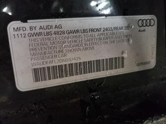 Photo 11 VIN: WAUDFAFL2DN031425 - AUDI A4 PREMIUM 