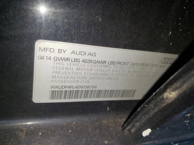 Photo 9 VIN: WAUDFAFL4EN038796 - AUDI A4 PREMIUM 