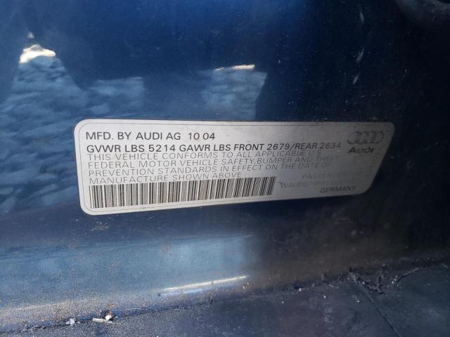 Photo 11 VIN: WAUDG74F45N057457 - AUDI A6 