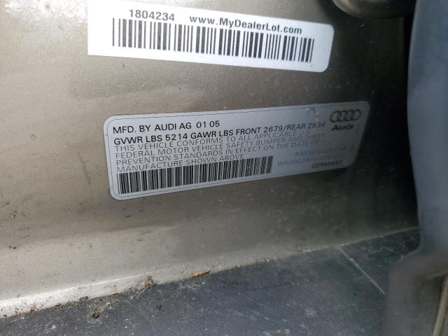 Photo 11 VIN: WAUDG74F45N091057 - AUDI A6 