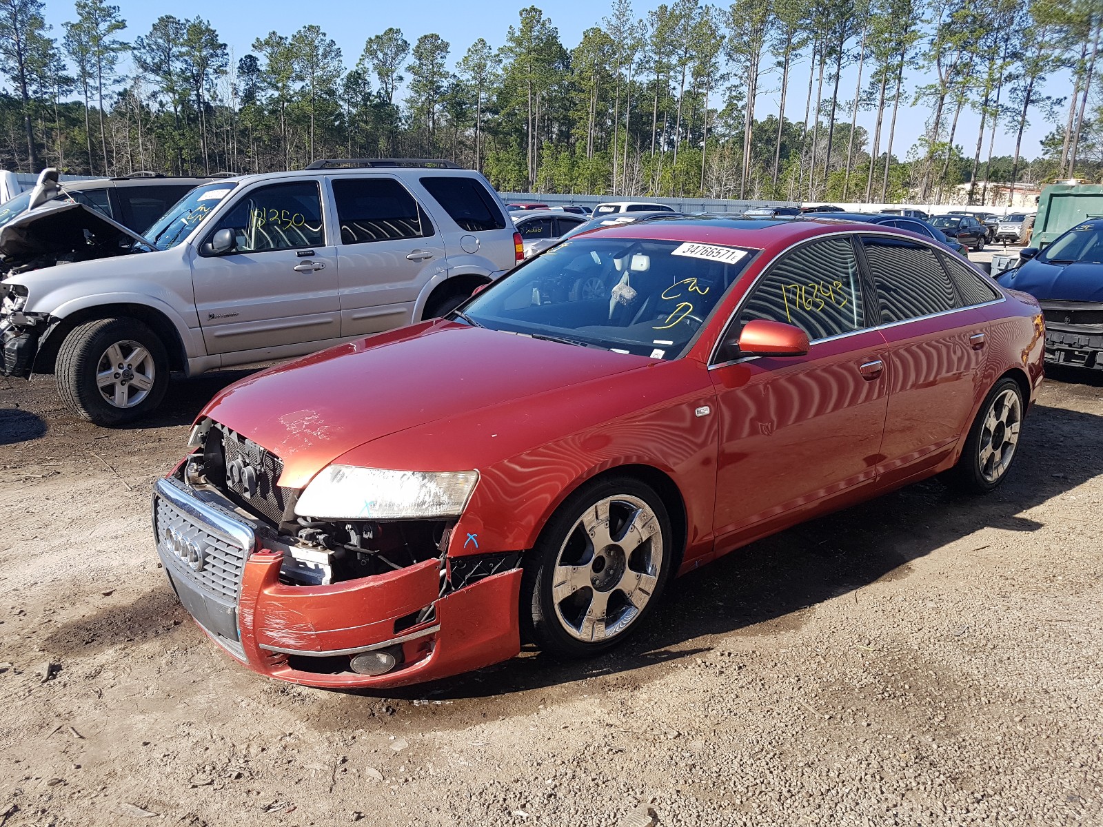 Photo 1 VIN: WAUDG74F95N054683 - AUDI A6 3.2 QUA 