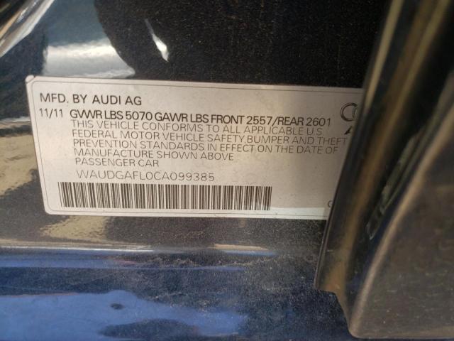 Photo 9 VIN: WAUDGAFL0CA099385 - AUDI S4 PREMIUM 