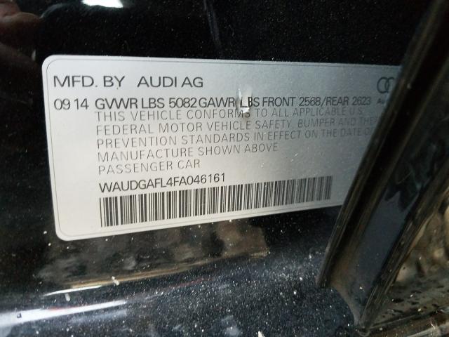 Photo 9 VIN: WAUDGAFL4FA046161 - AUDI S4 PREMIUM 