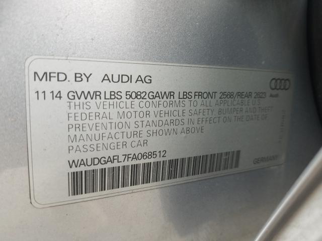 Photo 9 VIN: WAUDGAFL7FA068512 - AUDI S4 PREMIUM 