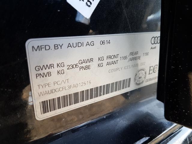 Photo 9 VIN: WAUDGCFL3FA012515 - AUDI S4 PREMIUM 