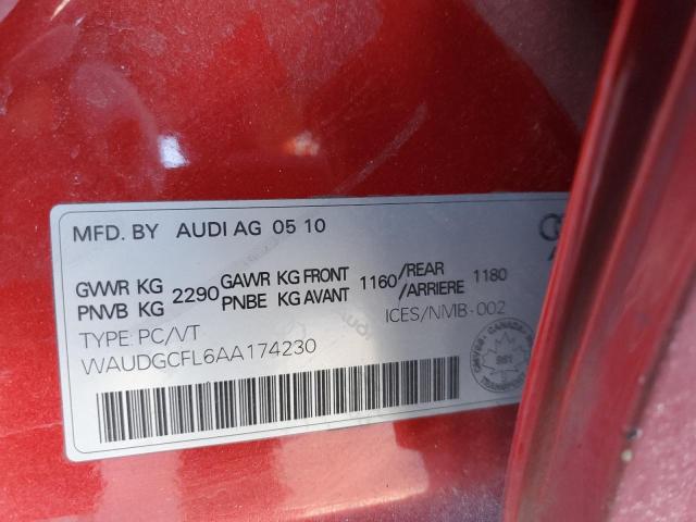 Photo 11 VIN: WAUDGCFL6AA174230 - AUDI S4 PREMIUM 