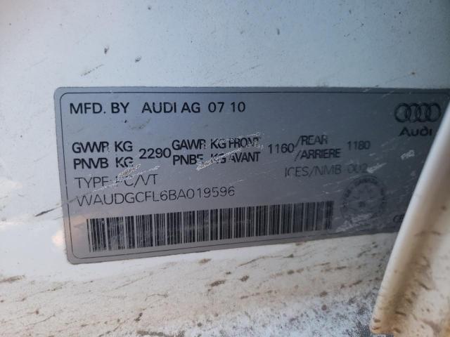 Photo 11 VIN: WAUDGCFL6BA019596 - AUDI S4 PREMIUM 