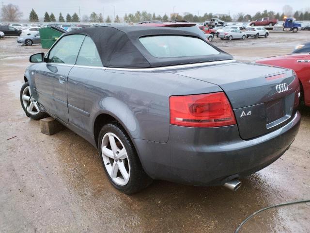 Photo 2 VIN: WAUDH48H37K031850 - AUDI A4 3.2 CAB 