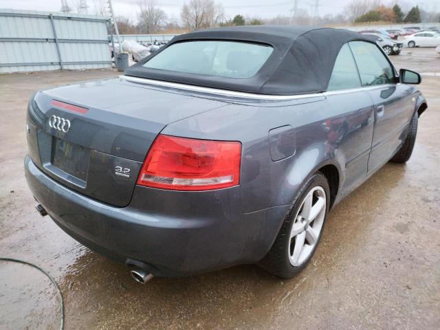 Photo 3 VIN: WAUDH48H37K031850 - AUDI A4 3.2 CAB 