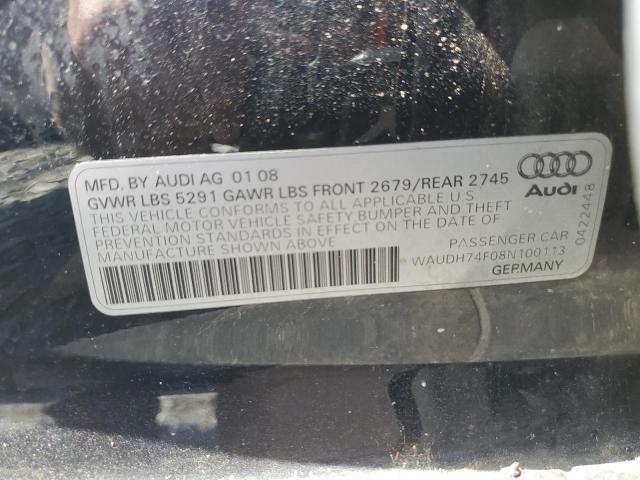 Photo 12 VIN: WAUDH74F08N100113 - AUDI A6 3.2 QUA 