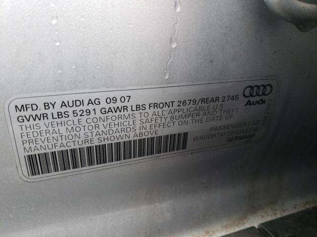 Photo 9 VIN: WAUDH74F28N053358 - AUDI A6 3.2 QUA 