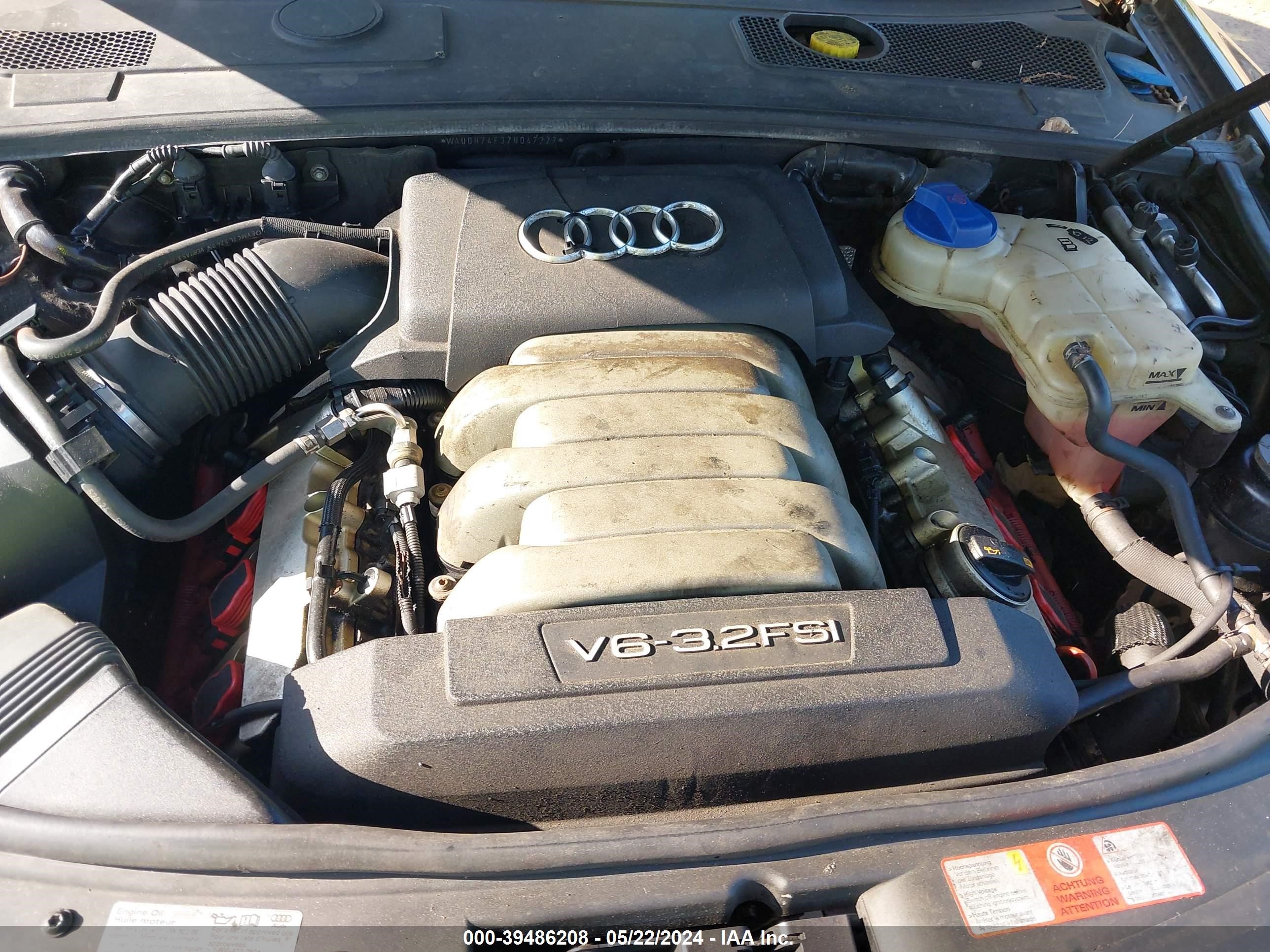 Photo 9 VIN: WAUDH74F37N047227 - AUDI A6 