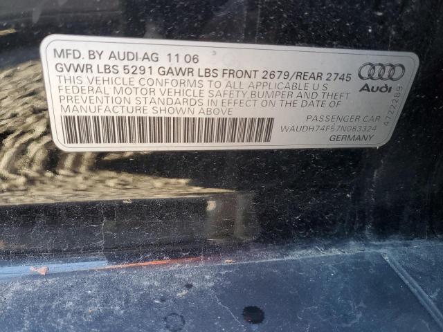 Photo 11 VIN: WAUDH74F57N083324 - AUDI A6 