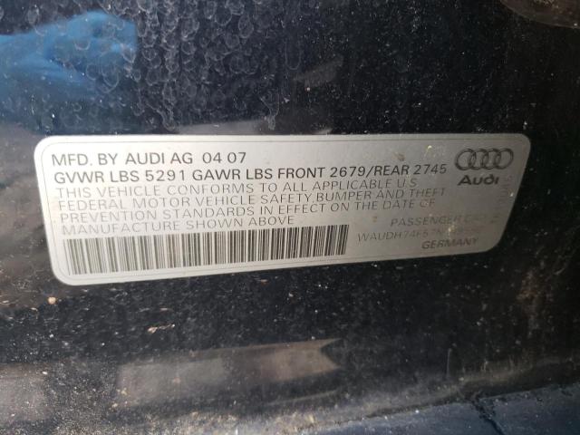 Photo 11 VIN: WAUDH74F57N149550 - AUDI A6 