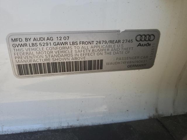 Photo 11 VIN: WAUDH74F68N090431 - AUDI A6 